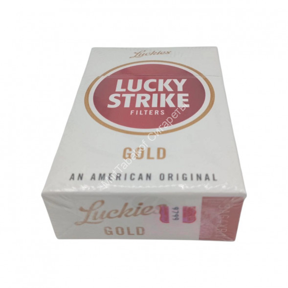 Сигареты Лаки Страйк (Lacky Strike) Gold Оригинал США Оптом