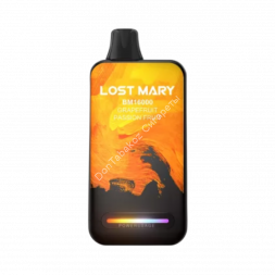 Электронная сигарета Lost mary BM 16000 Грейпфрут-Маракуйя 20мг (2%) оптом
