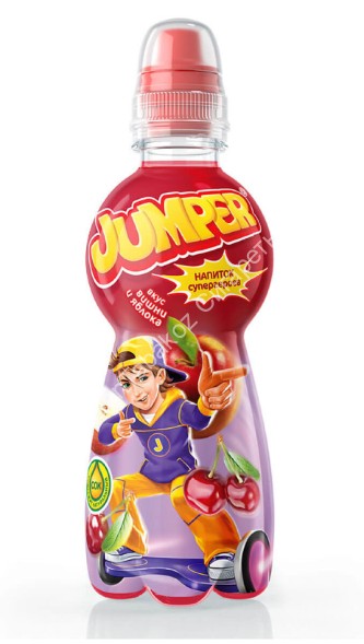 Напиток негазированный Jumper Вишня-яблоко 0,33 л оптом