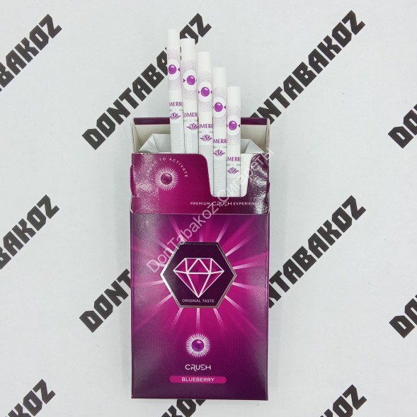 Сигареты Zumerret Crush Blueberry SuperSlims Микс