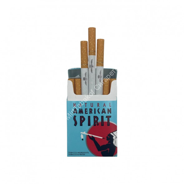 Сигареты American Spirit Full Bodied Taste Natural Tobacco Blue (USA)Оригинал Микс