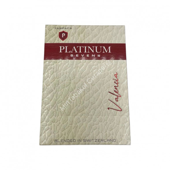 Сигареты Платинум Севен (Platinum Seven) Valencia Nano Микс