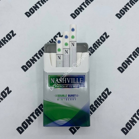 Сигареты Nashville Double Burst Mintberry Микс