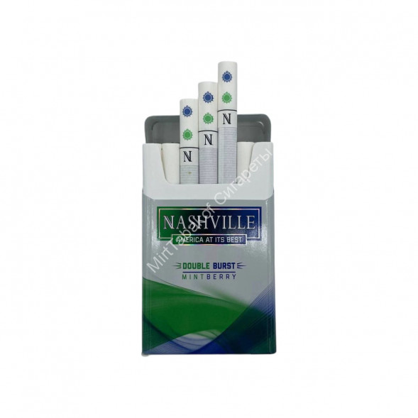 Сигареты Nashville Double Burst Mintberry Микс