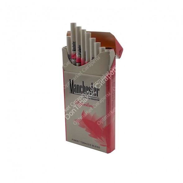 Сигареты Manchester (Манчестер) Pink Superslims оптом
