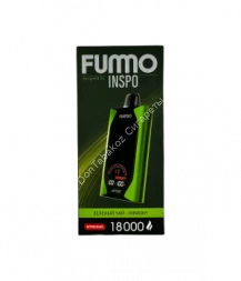 Электронная сигарета Fumo Inspo 18000 затяжек Зелёный Чай Лимон оптом  