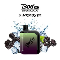 Электронная сигарета Bou pro mini 600 blackberry ice  оптом    