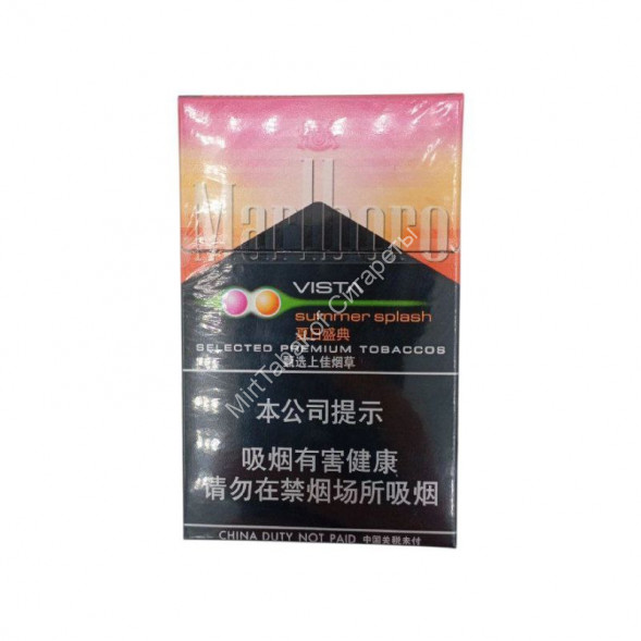 Сигареты Мальборо (Marlboro) Vista Double Duty Free Китай Микс