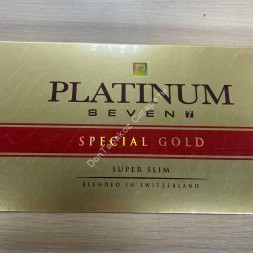 Сигареты Платинум Севен (Platinum Seven) Special Gold Super Slim Микс
