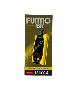 Электронная сигарета Fumo Inspo 18000 затяжек Газировка с Лемонграссом оптом     