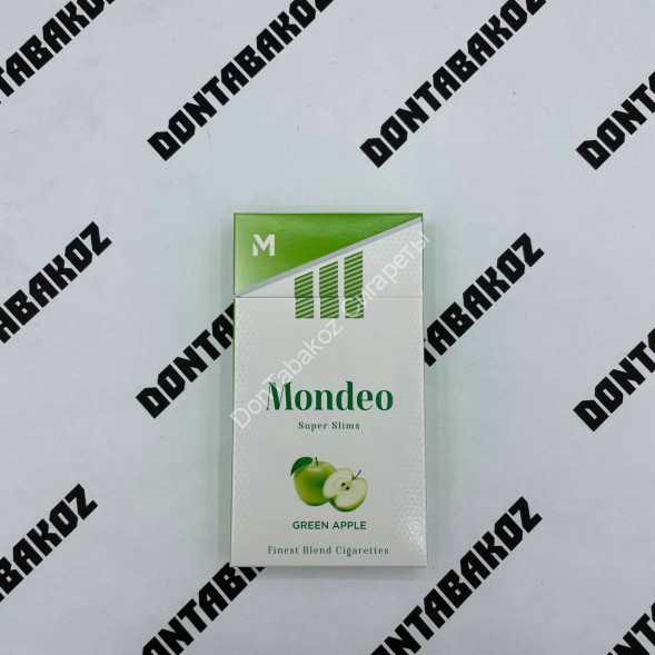 Сигареты Mondeo Green Apple SuperSlims Микс