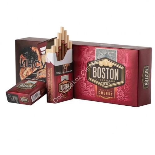 Сигареты Boston Cherry KS Оригинал Оптом