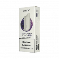 Электронная сигарета PLONQ MAX 6000 Черная смородина 20мг ОПТОМ