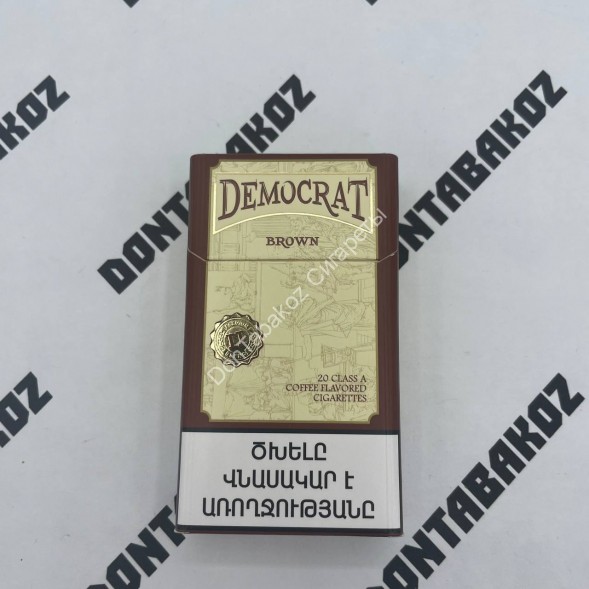 Сигареты Демократ (Democrat) Coffee Brown Compact Микс