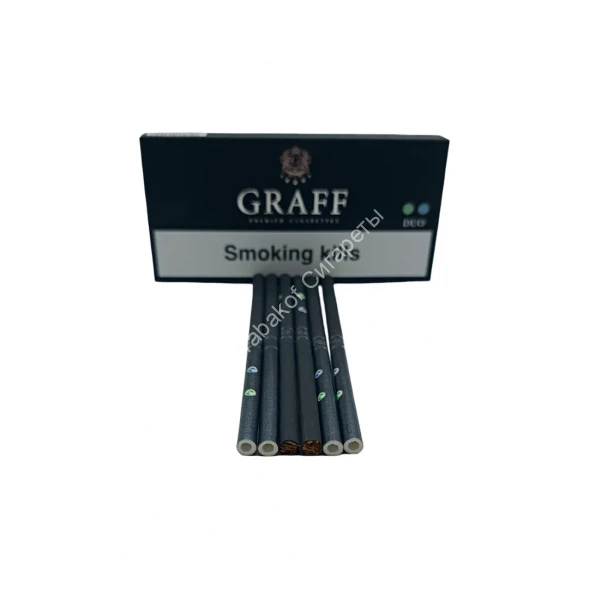Сигареты Graff Premium Duo Black Royal Slims Оптом